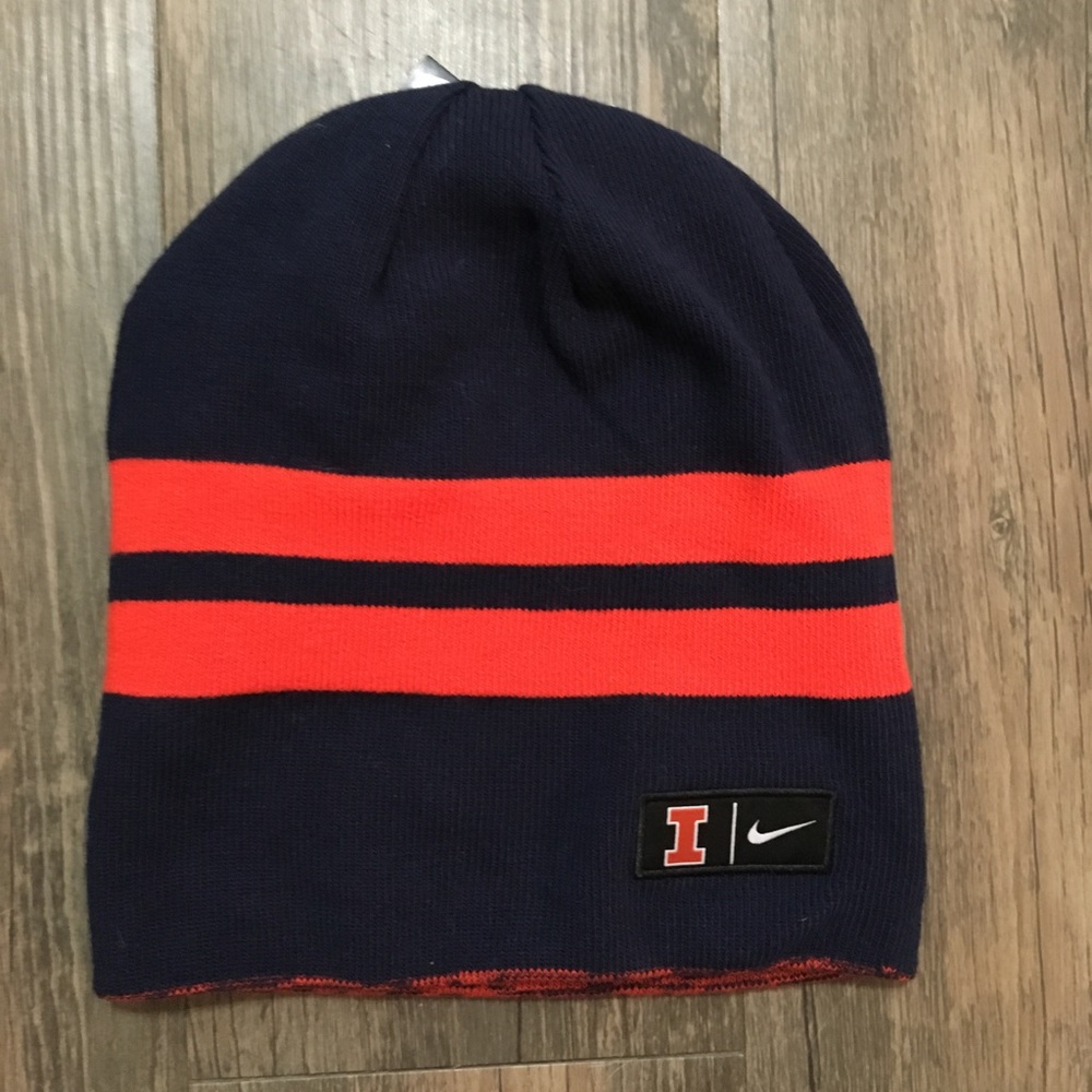 Nike Illinois Fighting Illini Reversible Beanie